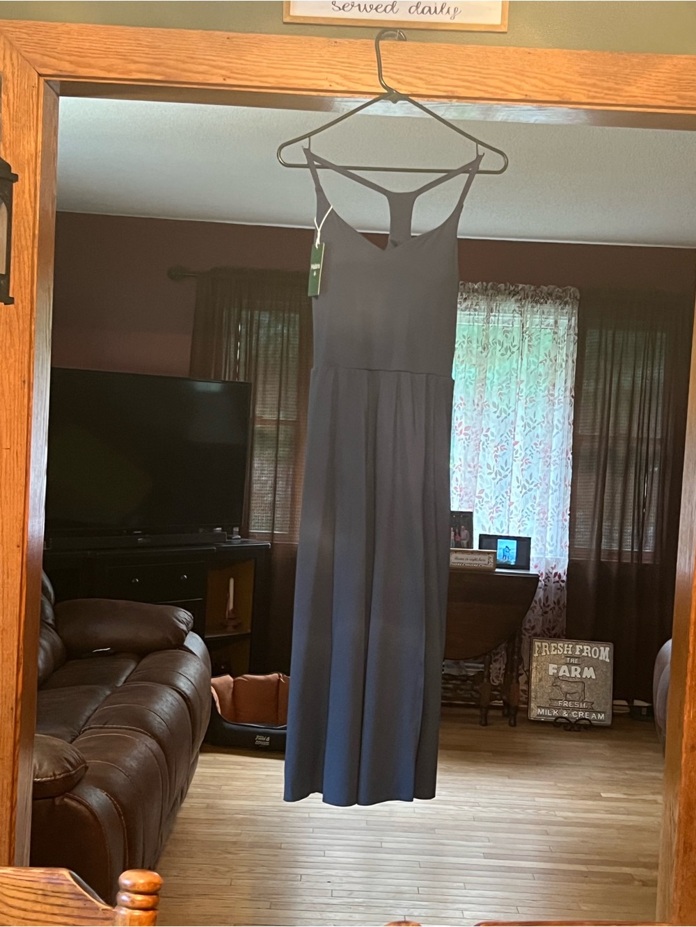 NWT Halara Every Day Midi Dress- La Land